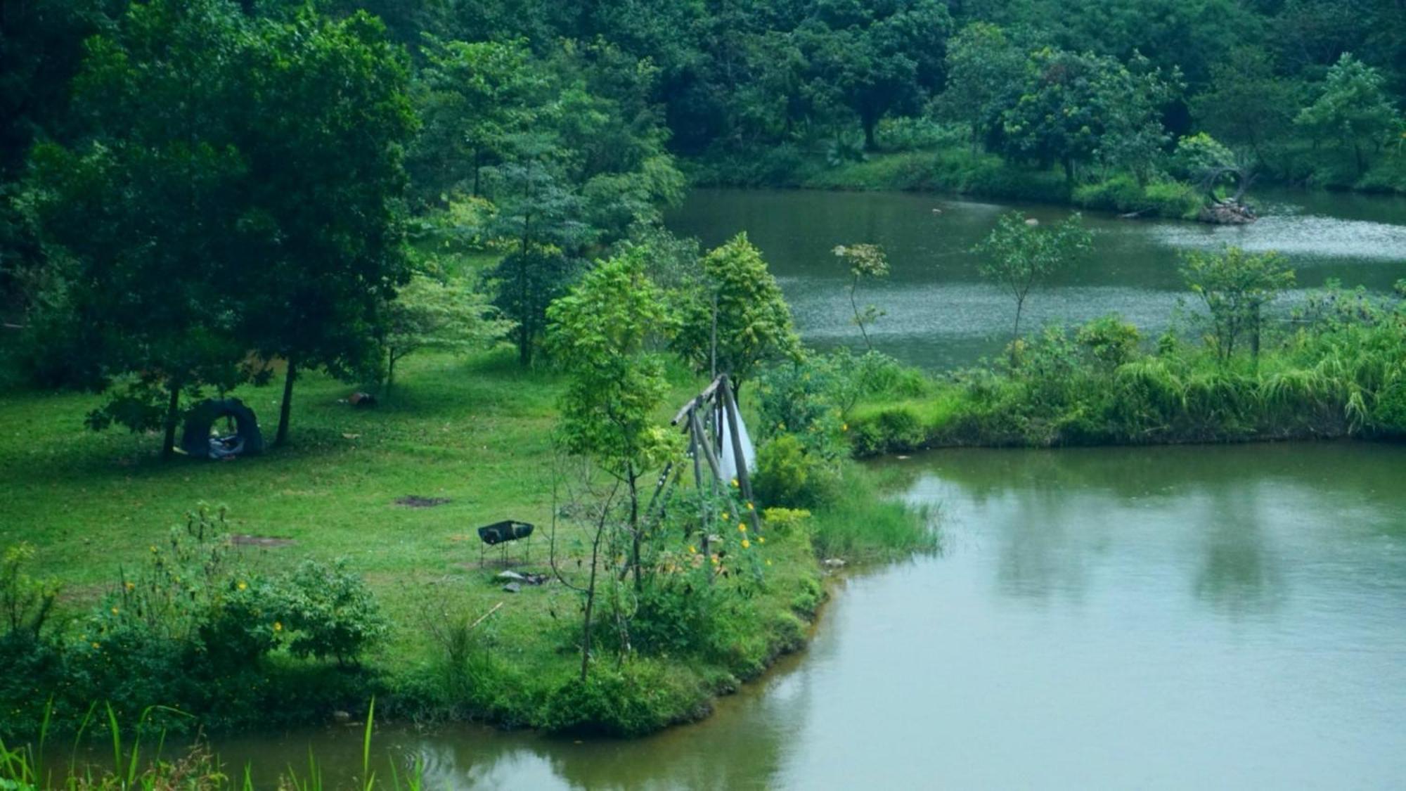 Chu Thien Homestay And Camping Ханой Экстерьер фото